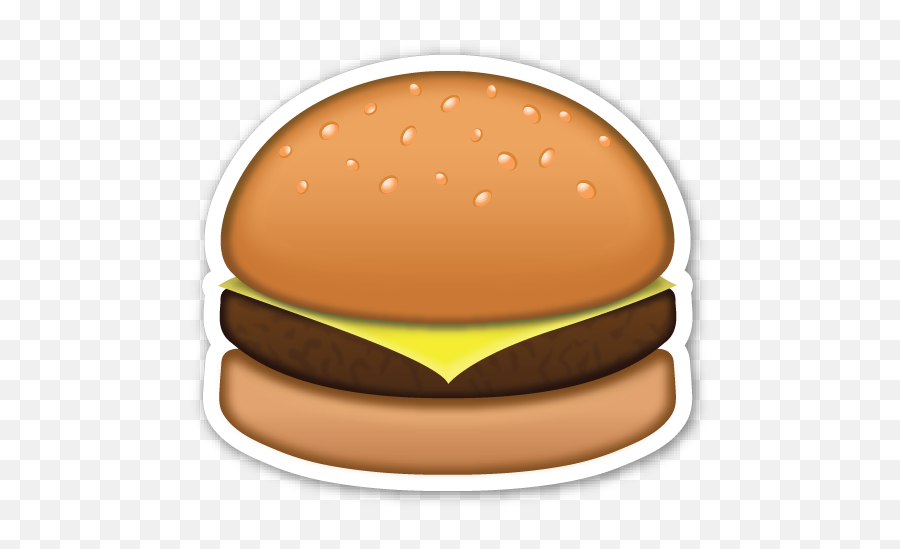 Hamburger - Hamburger Emoji,Food Emoji