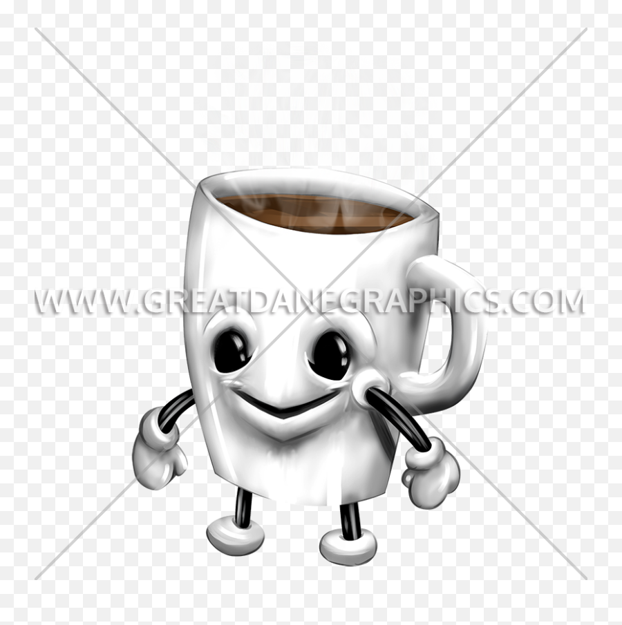 Coffee Cup Cartoon - Tipos De Articulaciones Del Cuerpo Emoji,Coffee Cup Emoticon