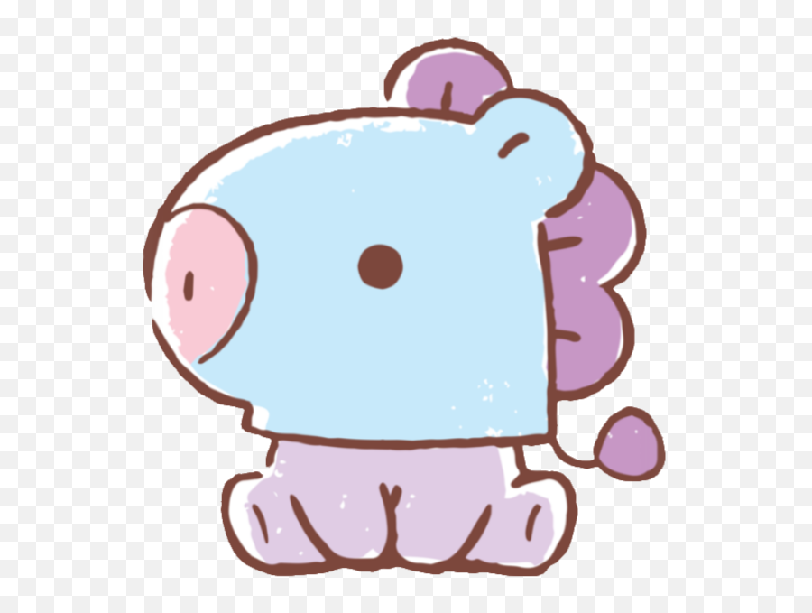 Bts Chibi Bts Fanart Bts Wallpaper - Bt21 Mang Cute Baby Emoji,Emoji Ovie