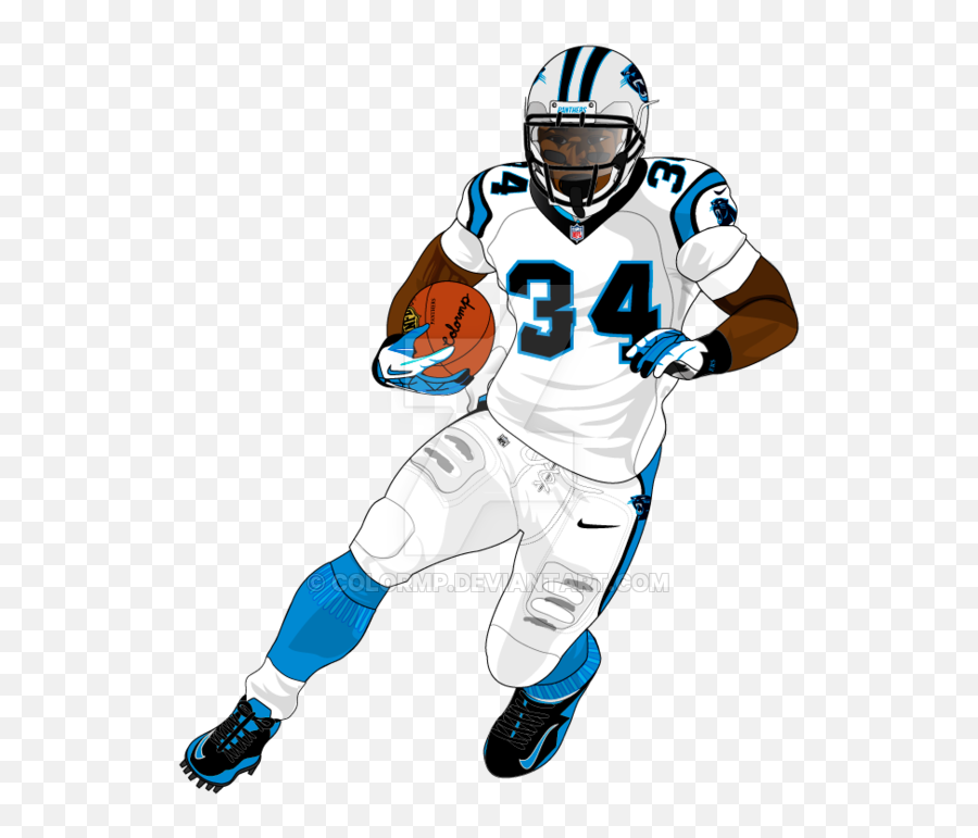 Football Clipart Running Back Football Running Back - Football Player Drawing Running Back Emoji,American Football Emoji