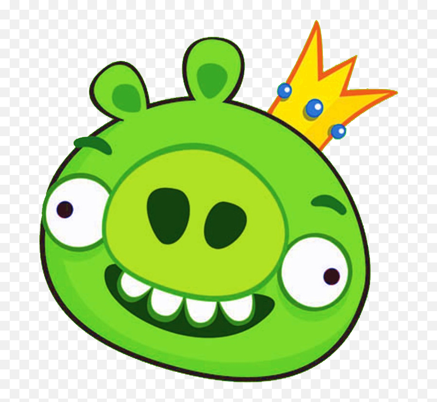 Angry Bird King Pig Emoji,Piggy Emoticons
