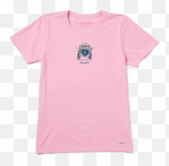 Vintage Womenu0027s Rocket Dog Gone Vintage Crusher Tee Life - Short Sleeve Emoji,Dog Emoji Shirt