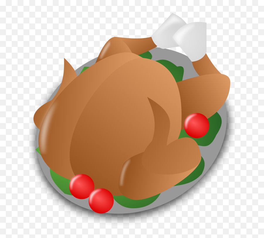 Thanksgiving Icon Png 20207 - Free Icons Library Cooked Turkey Cartoon Transparent Emoji,Turkey Emoji Images