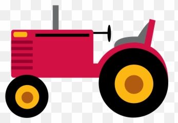 Purple Clipart Tractor Purple Tractor - Trator Fazendinha Rosa Png Emoji,John Deere Emoji