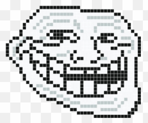 Troll Face - Troll Face Pixel Art Emoji,Troll Face Text Emoticon - free  transparent emoji 