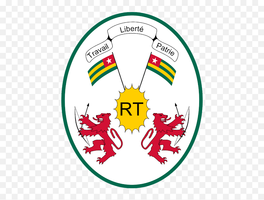 Gambar Lambangsimbol U0026 Bendera Negara Togo - Idezia Togo National Emblem Emoji,Kode Emoji Fb Gambar