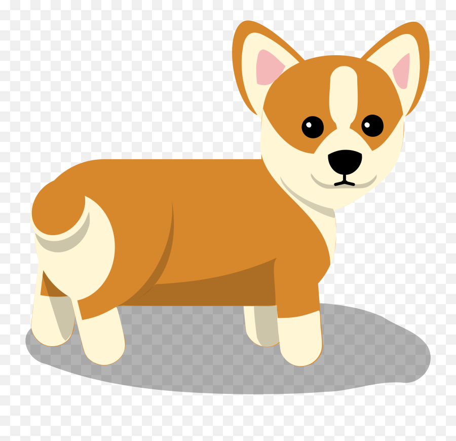 Queen Clipart Dog Queen Dog Transparent Free For Download - Corgi Clipart Transparent Png Emoji,Dog Emoji Drawing