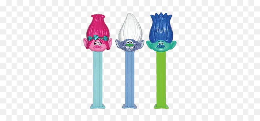 Pez Dispensers Trolls Transparent Png - Stickpng Trolls Pez Dispenser Emoji,Maleficent Emoji