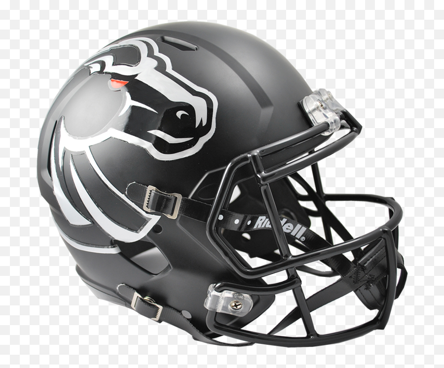 Boise State Broncos Football Helmet - Revolution Helmets Emoji,Football Emoji Pillow
