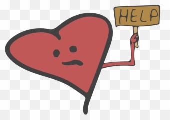 Heartbreak Podcast And Sign Onlypng - Heart Clipart Full Heartbreak Clipart Emoji,Heartbreak Emoji