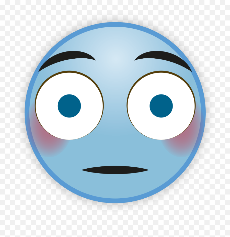 Sky Blue Emoji Png File Png Mart - Happy,Blue Emoji