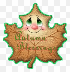 2010 - Fall Leaves With A Smile Emoji,Jp All Teh Emotions Gif