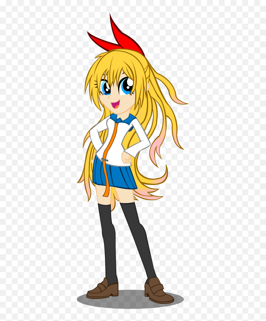 Download Trungtranhaitrung Chitoge - Fictional Character Emoji,Gir Lwith No Emotion