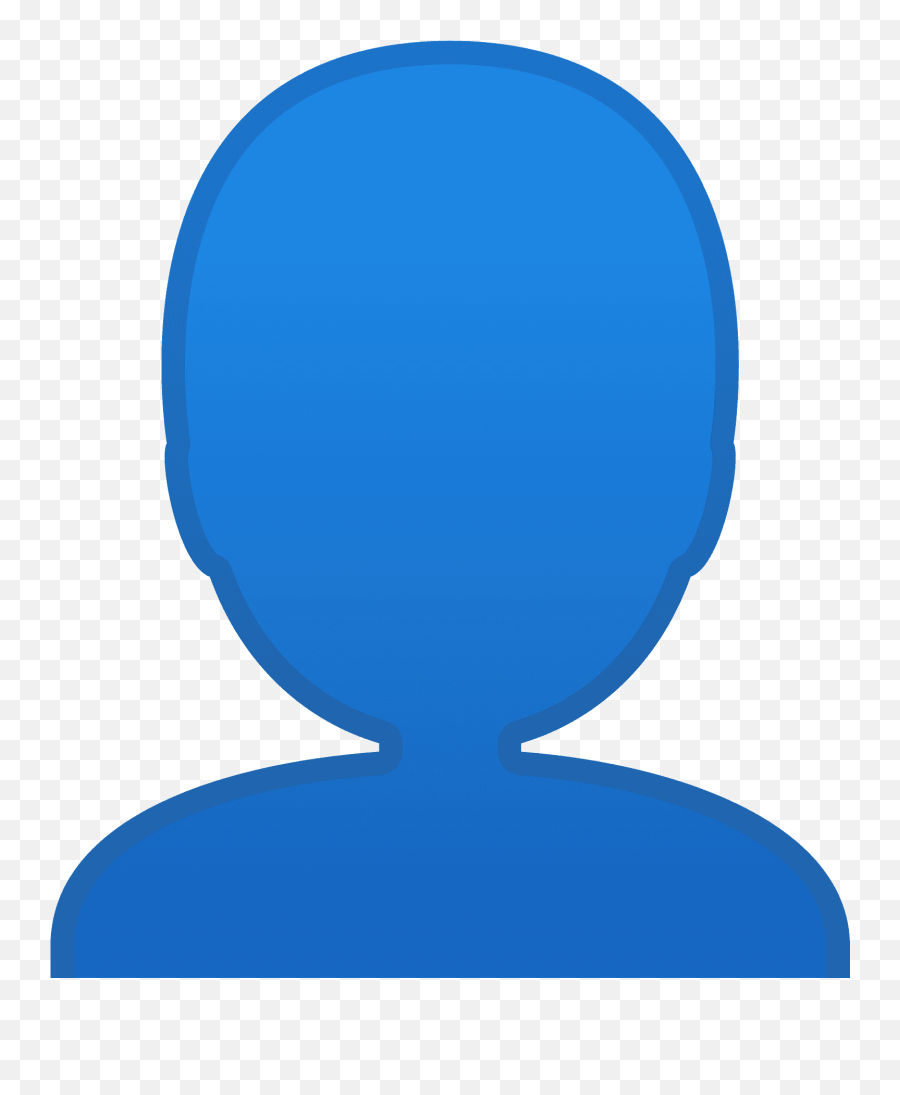 Bust In Silhouette Emoji Meaning With Pictures From A To Z - Blue Silhouette Emoji,Emojis And Meanings