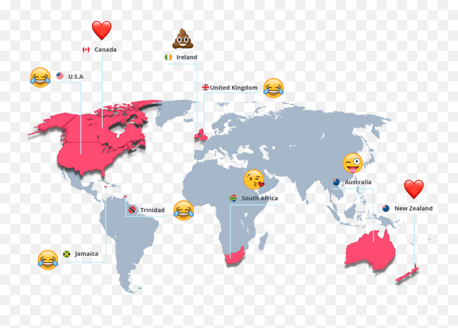 Emoji U2013 Irish Tech News - Subdivision Map Of South America,Who Does The Domino's Emoji Commercial