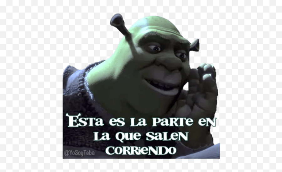 Shrek 12 Yosoyteba - Fictional Character Emoji,Emojis Corriendo