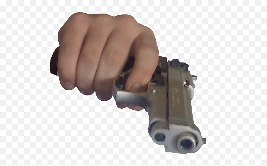 Hand Holding Gun Png Meme - Novocomtop Gun Hand Png Emoji,Knifehand Emoticon