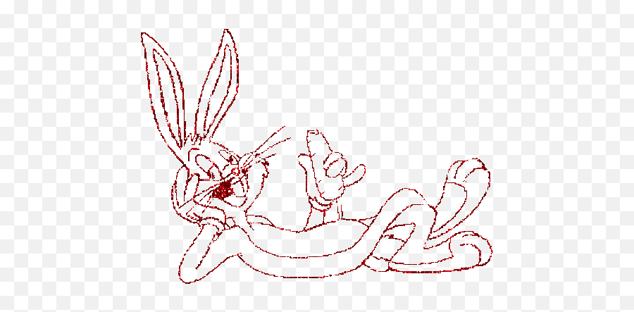 Glitter Gif Picgifs Bugs Bunny 8760921 - Bunny Animated Gif Profile Emoji,Bunny Emoticon Gif