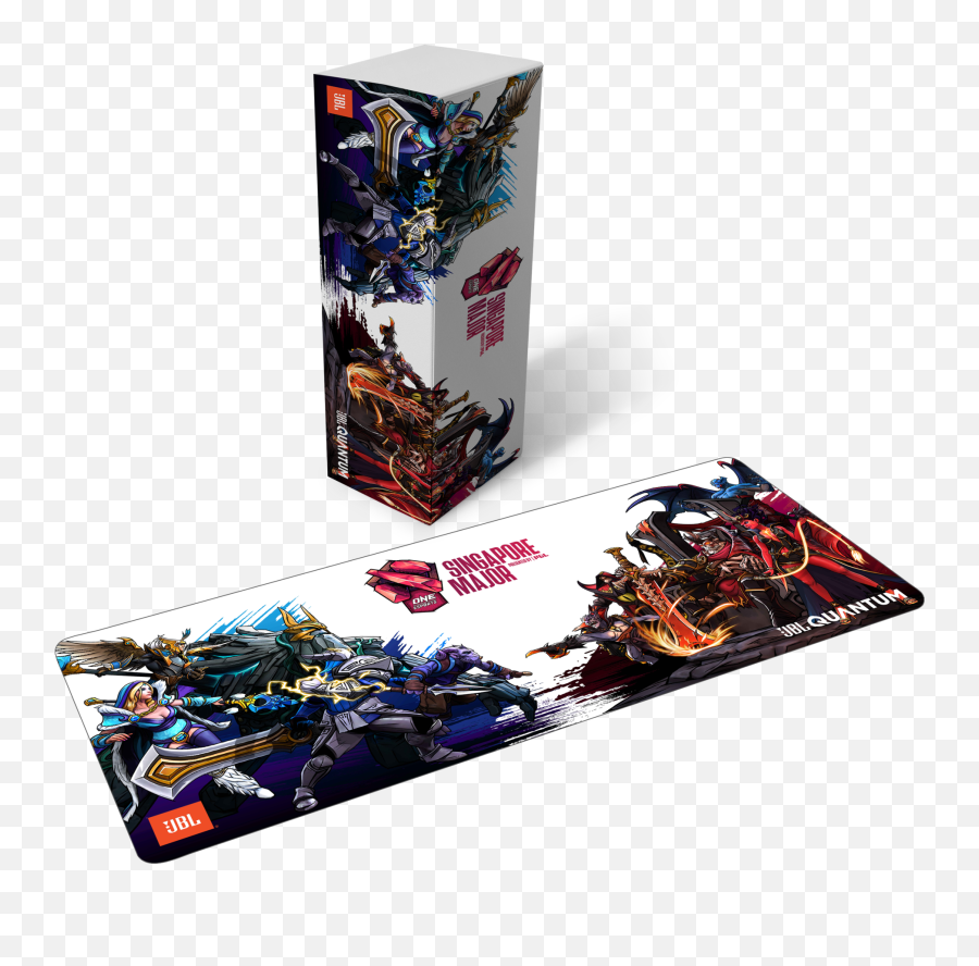 One Esports Dota 2 Singapore Major Deskmat - Singapore Major Deskmat Emoji,Dota Gg Emoticons