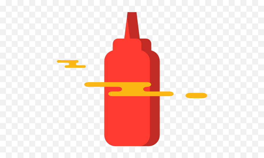Ketchup Free Icon Of Miscellanea 2 Icons - Icono Salsa De Tomate Emoji,Ketchup Bottle Emoticon