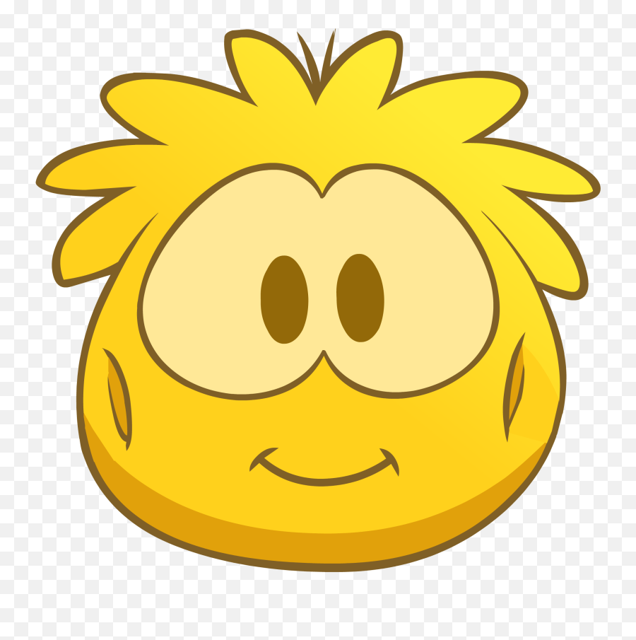 Gold Puffle Costume - Club Penguin Pet Orange Emoji,Disfraz Emojis