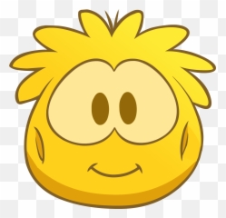 Gold Puffle Costume - Club Penguin Pet Orange Emoji,Disfraz Emojis