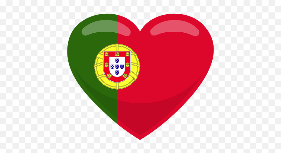 Portugal Heart Flag - Portugal Flag Cartoon Emoji,Emojis Cornhole Board