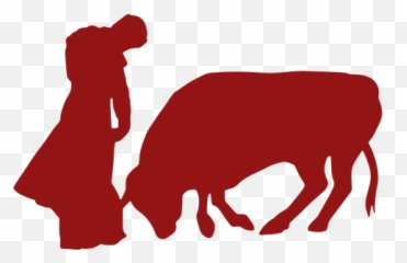 Bullfight Kneeling Bull Silhouette Transparent Png U0026 Svg Vector - Ox Emoji,Black Bull Emoticon