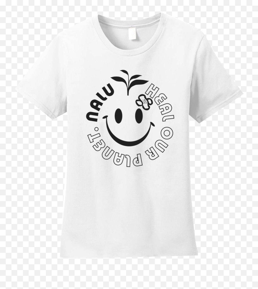 Nalu Hawaiian Spirit Emoji,Black T-shirts With Emojis