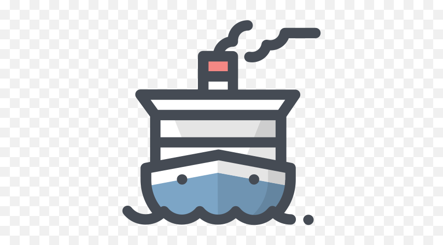 Water Transportation Icon In Pastel Style - Vertical Emoji,Sailboat Emoji Outline