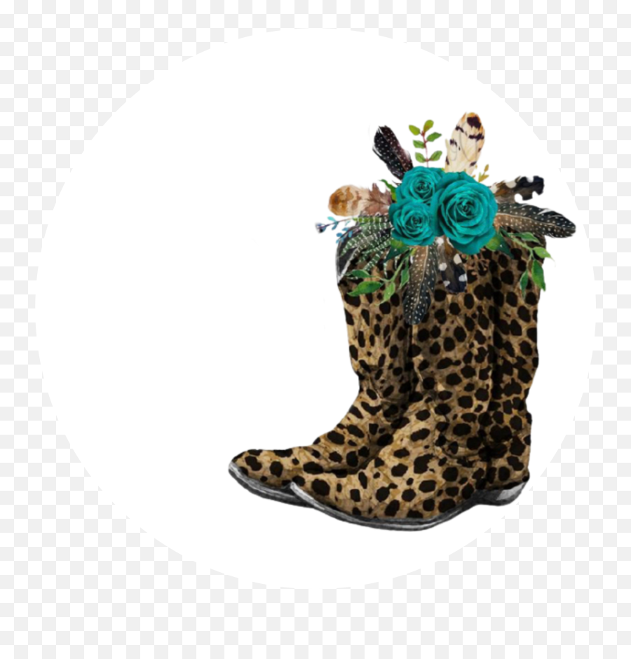 Discover Trending Girafa Stickers Picsart - Round Toe Emoji,Iphone Emoticon Cowboy Boots