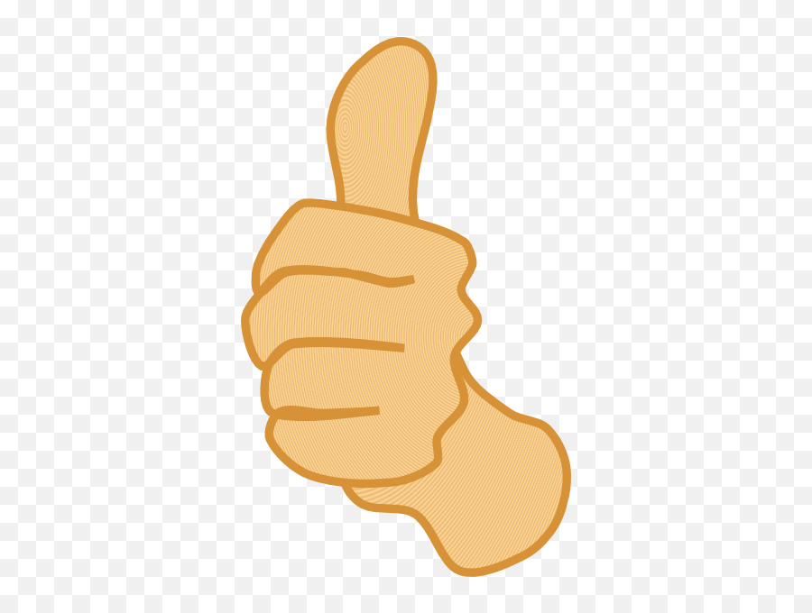 Cartoon Giving Thumbs Up - Symbol Yes With Thumbs Emoji,Thumbs Up Emoji,animated, Transparent Background
