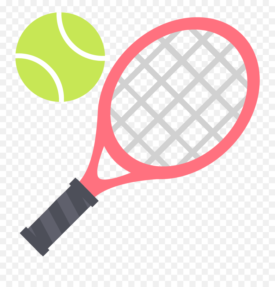 Tennis Emoji Clipart - Tennis Racket Emoji,Fuzzy Emoticon Ball 10 Inches