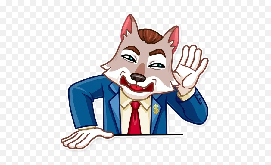 The Wolf 2 Whatsapp Stickers - Stickers Cloud Emoji,Emoji Movie Humans