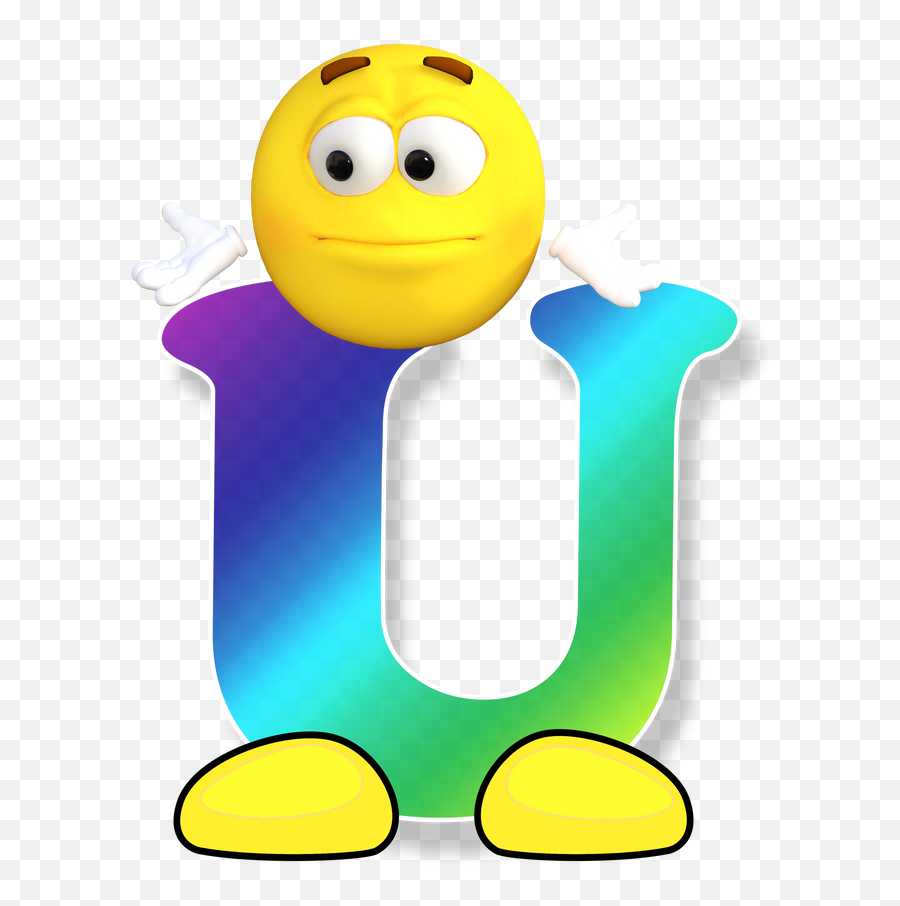 Letter U Alphabet Smiley Monogram Face Emoji Shirt For Men,Boynton Digital Sticker Emoticon