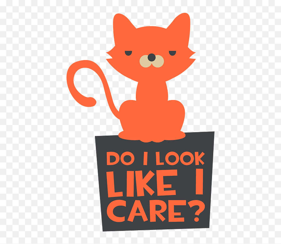 Grumpy Cat Do I Look Like I Care T - Shirt For Sale By Jacob Emoji,Cat Lady Emoticon