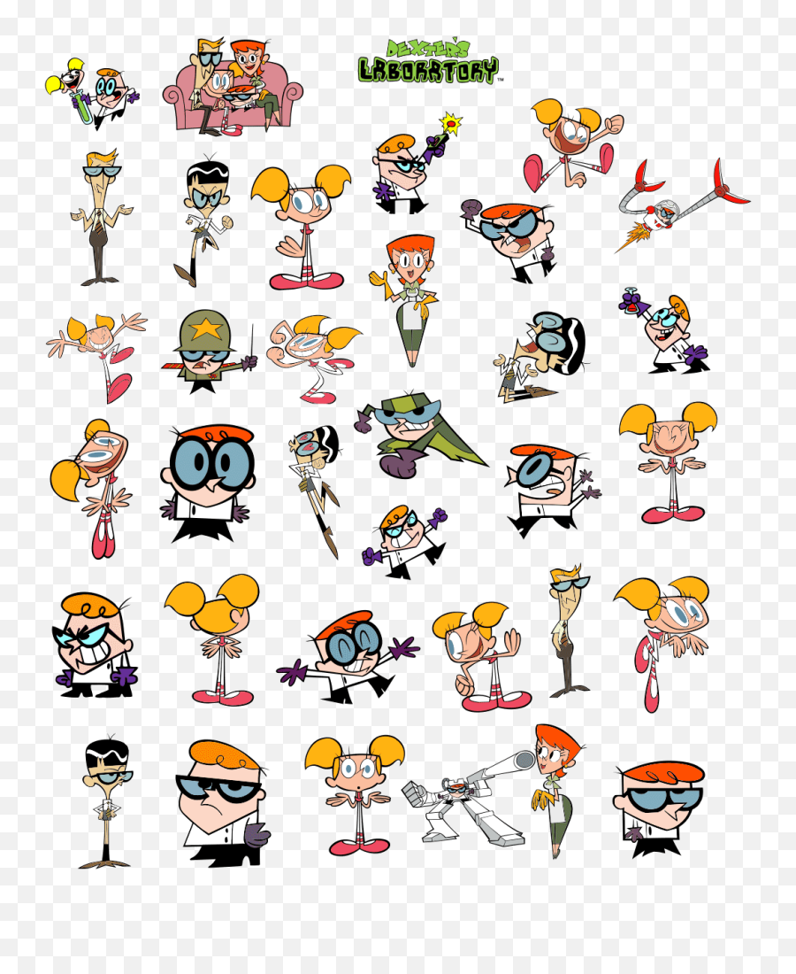 Dexter Laboratory Characters - Vectors Like Character Emoji,Didi Emojis 2019