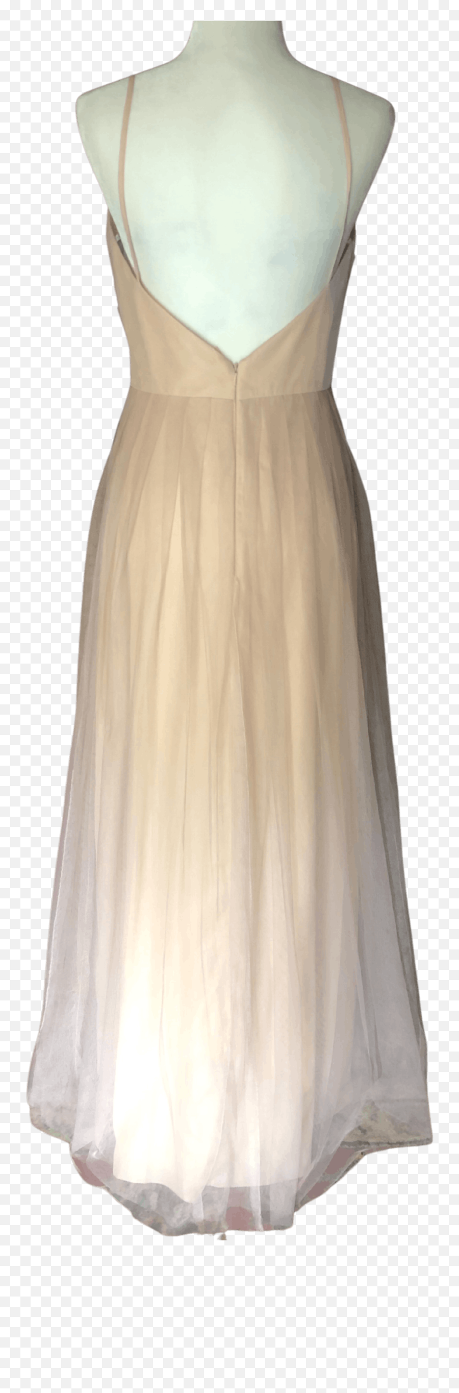 Vintage Bridesmaid Blush Dress By Monique Lhuillier - Free Emoji,Monique Lhuillier Emotion Wedding Dress