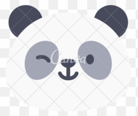 Winking Panda Emoji Icon - Canva,Panda Emoji