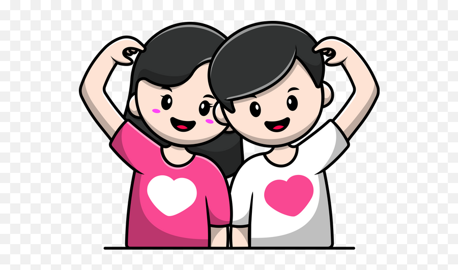 Cute Couple Illustrations Images U0026 Vectors - Royalty Free Emoji,3 Couples Emoji