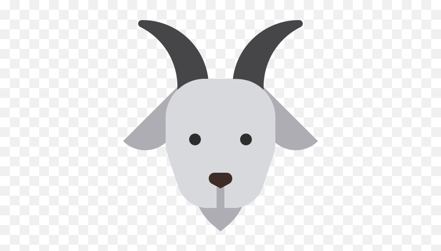 Animal Cartoon Farm Fauna Goat Herbivore Zoo Icon Emoji,Goat Emoji Art