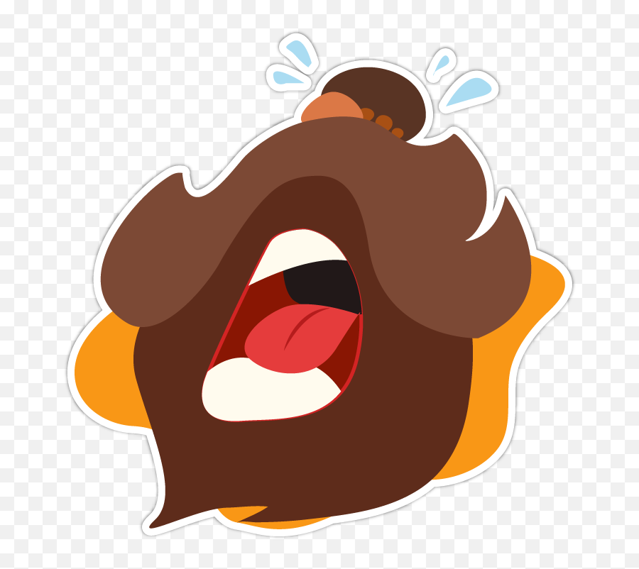 Hike Stickers - Guruji On Behance Emoji,Monkey Hiding Emoji