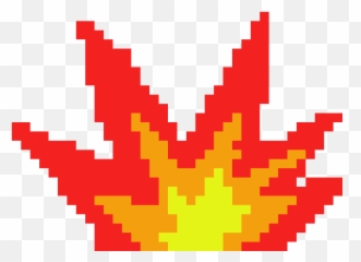Explosion Pixel Art Maker Emoji,Explosive Emoji