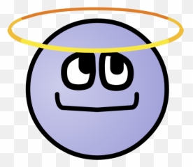 Fileangelsimleysvg - Wikimedia Commons Emoji,Simple Shampoo Emoticon