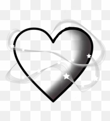 Heart Outline Png Transparent - Freetoedit White Clear Emoji,Black Outline Heart Emoji