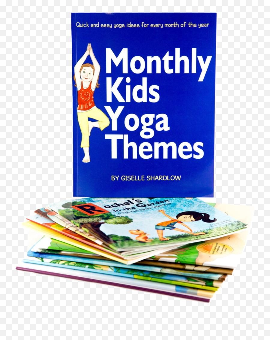 Monthly Kids Yoga Themes Pack - Horizontal Emoji,Books On Emotions For Preschoolers