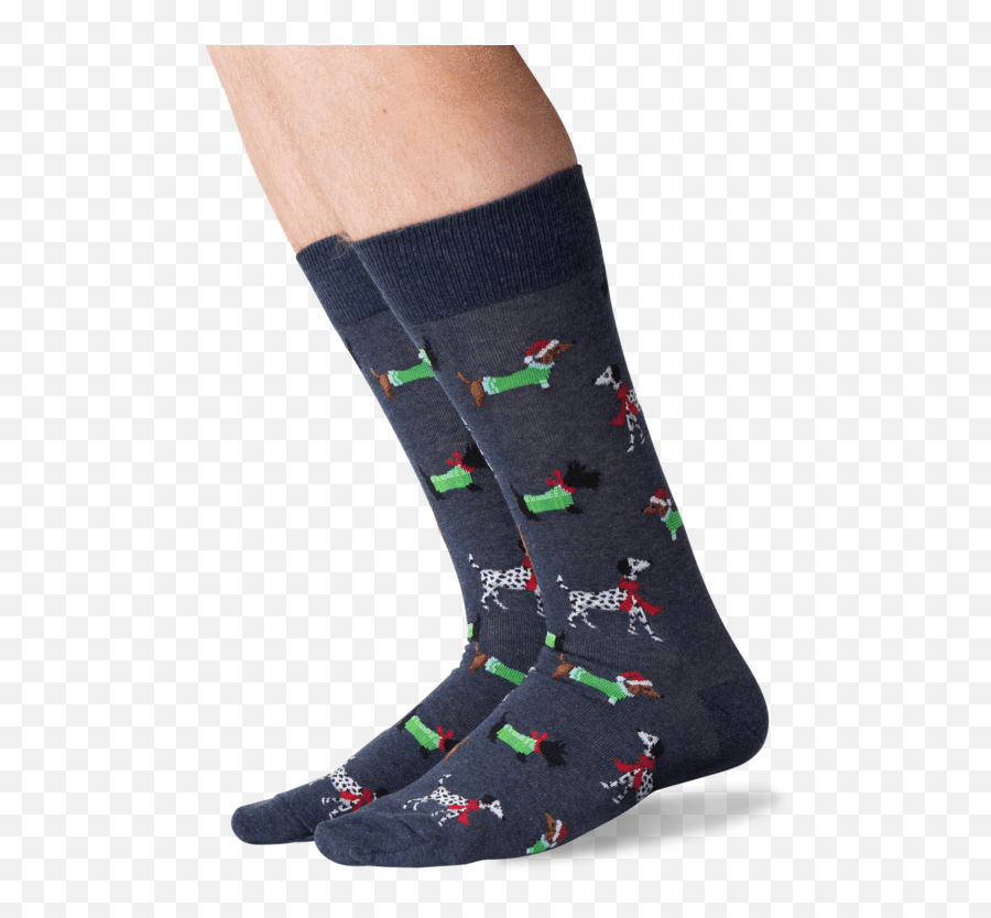 Menu0027s Christmas Dogs Crew Socks U2013 Hotsox - For Teen Emoji,Scottie Dog Emoji