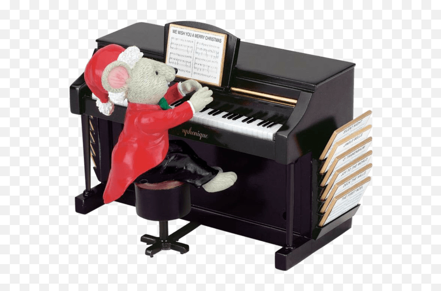 Musical Maestro Mouse - Raton Con Piano Musical Emoji,Guy And Piano Emoji