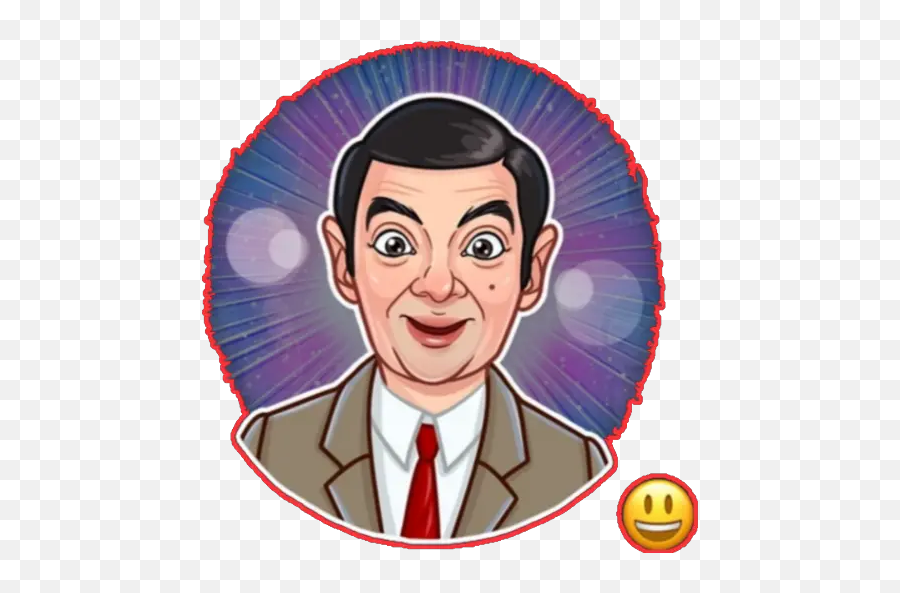 Mr Bean Stickers For Whatsapp - Suit Separate Emoji,Mr Bean Emoji