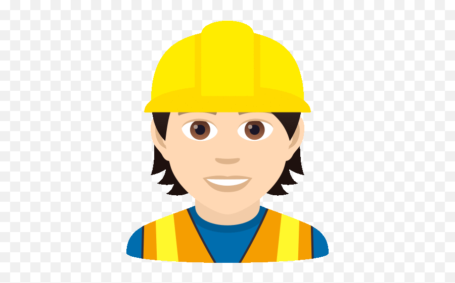 Construction Joypixels Gif - Construction Joypixels Worker Discover U0026 Share Gifs Joypixels Emoji,Shit Emoji Hat
